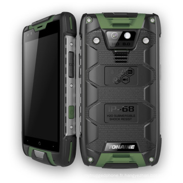 4.5 &quot;Quad-Core Rugged IP68 imperméable à l&#39;eau Android Smart Phone